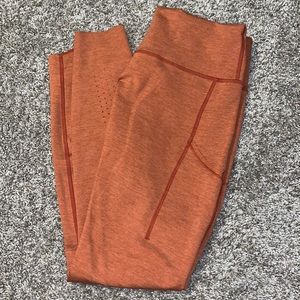 Orange Nike Leggings